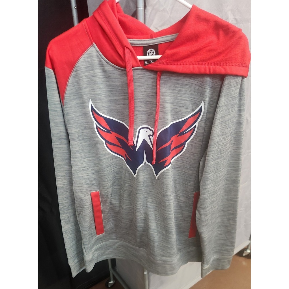 NHL Washington Capitols Mens Pullover Hoodie Size XL